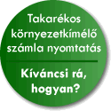 számlázó program - takarékos nyomtatás